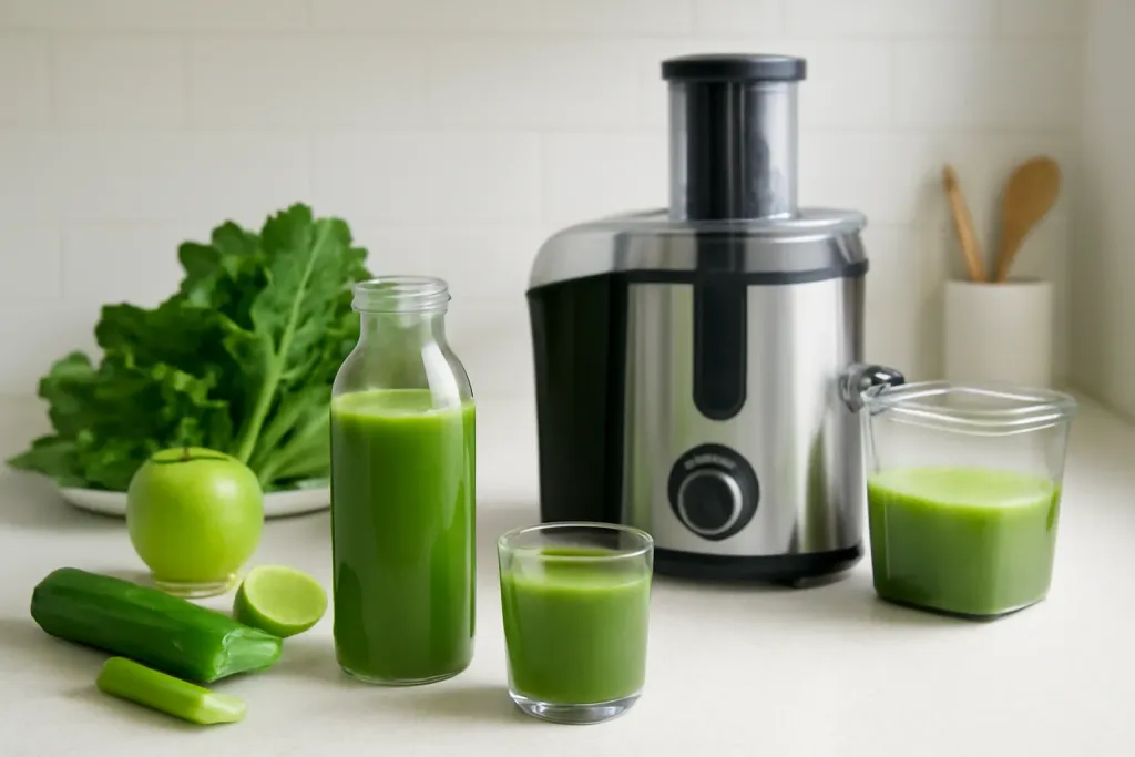 A second photo showing a related step or detail for centrifugal juicer for beginners