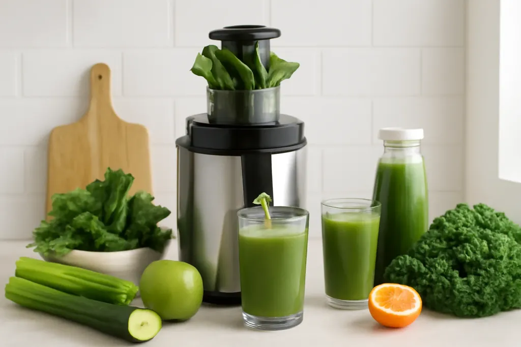 A second photo showing a related step or detail for juicer feed chute size