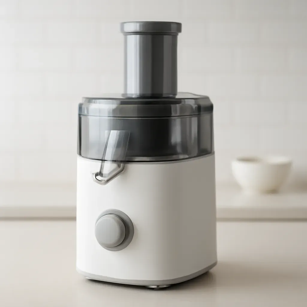 Editorial illustration (not the exact linked listing) of beginner juicer with simple controls